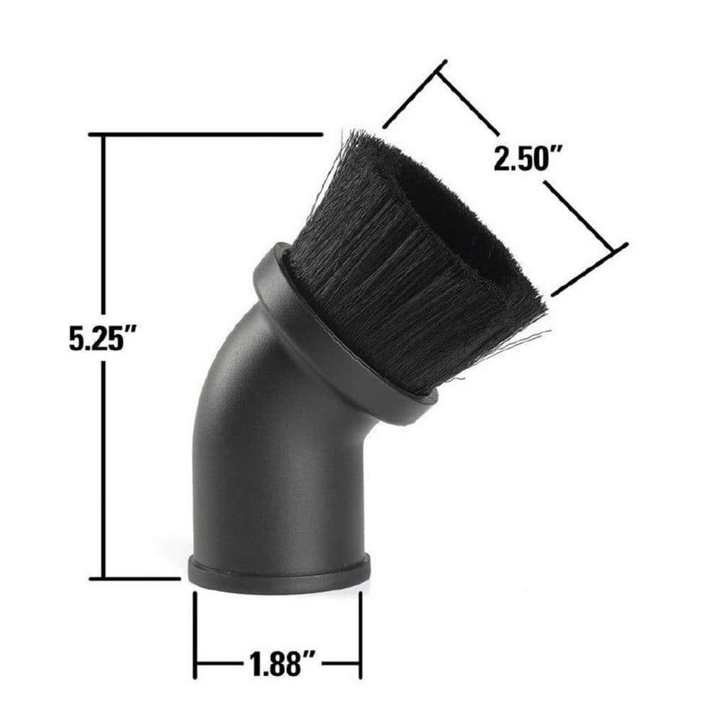 RIDGID 1-7/8 in. Dusting Brush Accessory for Wet/Dry Shop Vacuums - Image 5