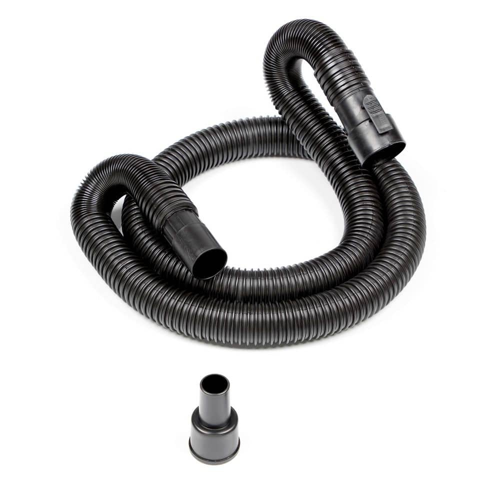 RIDGID 1-7/8 in. x 7 ft. Tug-A-Long Dual-Flex Locking Vacuum Hose with Adapter for Wet/Dry Shop Vacuums