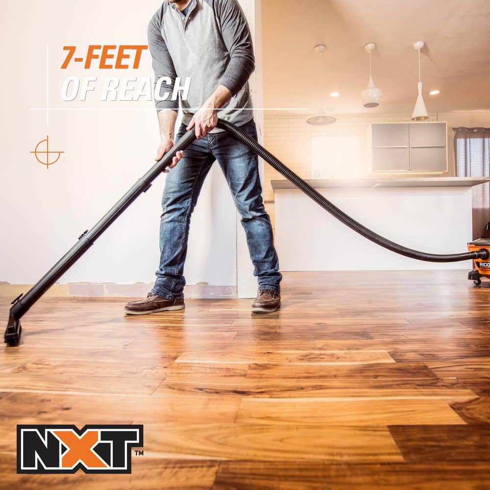 RIDGID 1-7/8 in. x 7 ft. Tug-A-Long Dual-Flex Locking Vacuum Hose with Adapter for Wet/Dry Shop Vacuums - Image 6