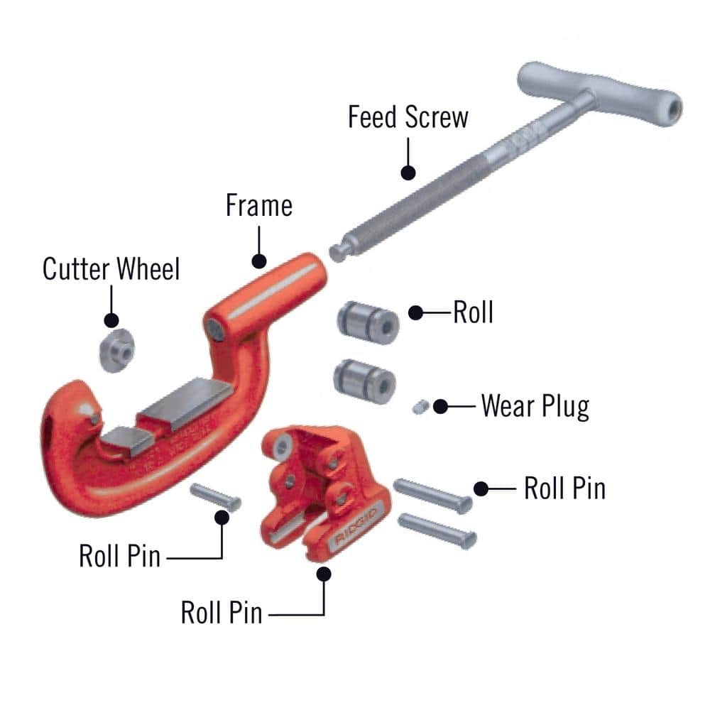 RIDGID 1/8 in. to 2 in. Model 2-A Adjustable Heavy-Duty Pipe Cutter - Image 3