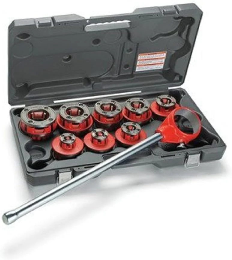 RIDGID 1/8 in. to 2 in. NPT 12-R Exposed Ratchet Threader Set