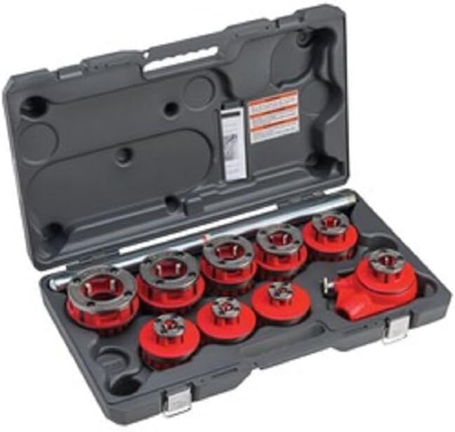 RIDGID 1/8 in. to 2 in. NPT 12-R Exposed Ratchet Threader Set - Image 3