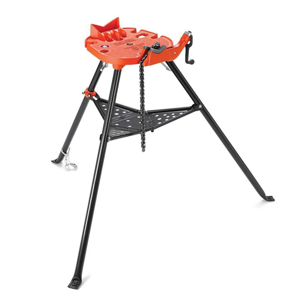 RIDGID 1/8 in. to 6 in. Model 460-6 Portable TriStand Chain Vise