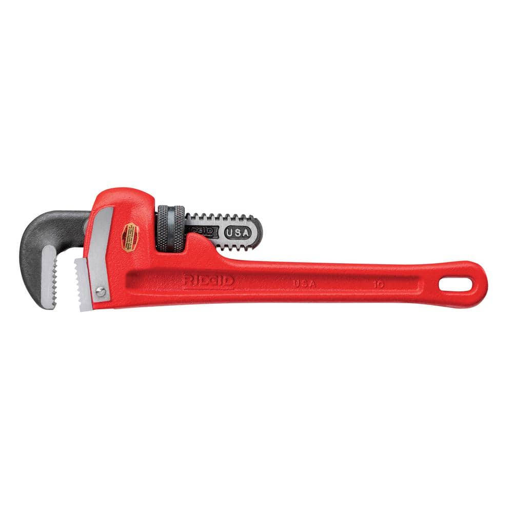 RIDGID 10 in. Heavy-Duty Straight Pipe Wrench, 1-1/2 in. Capacity - Image 8