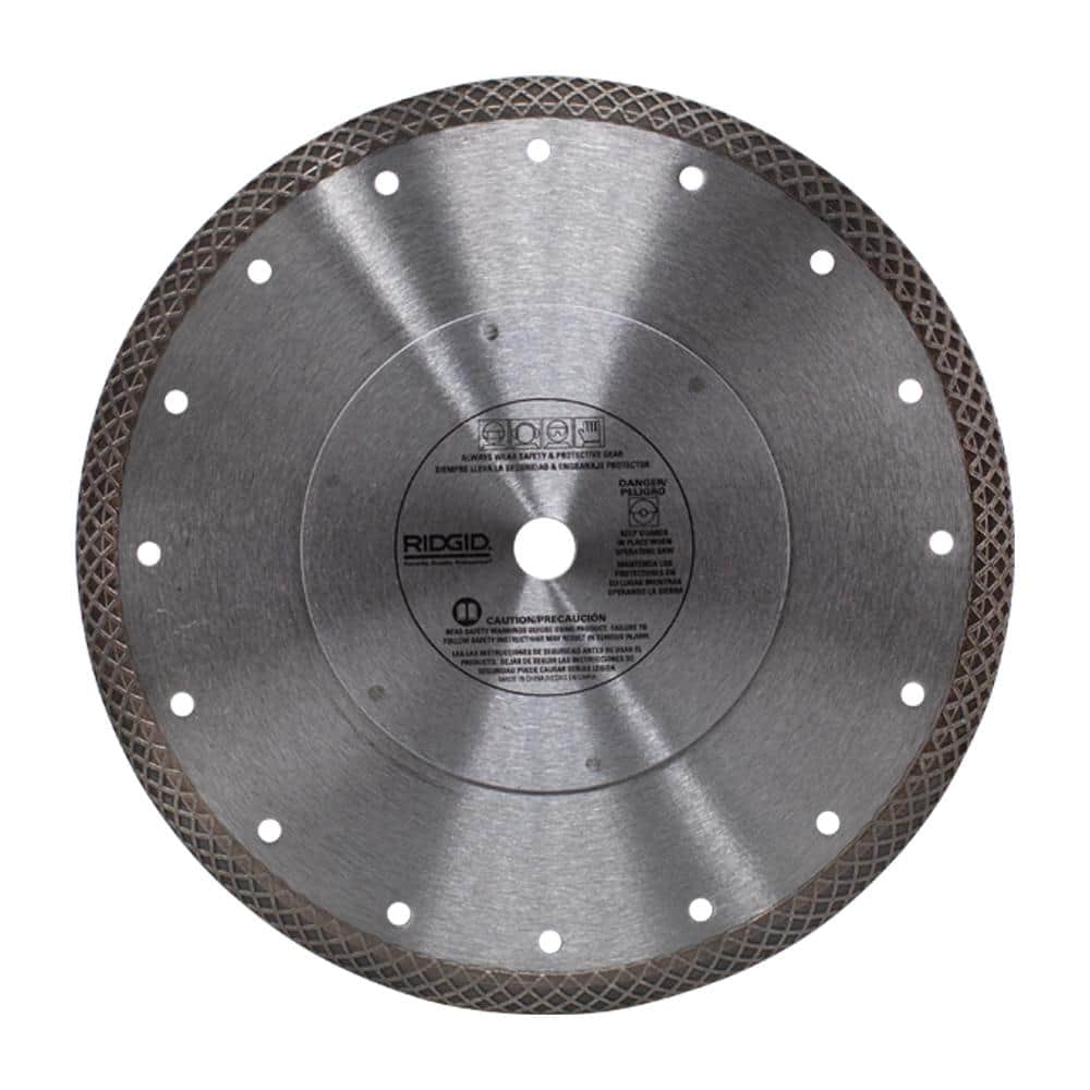 RIDGID 10 in. Mesh Rim Diamond Blade - Image 2