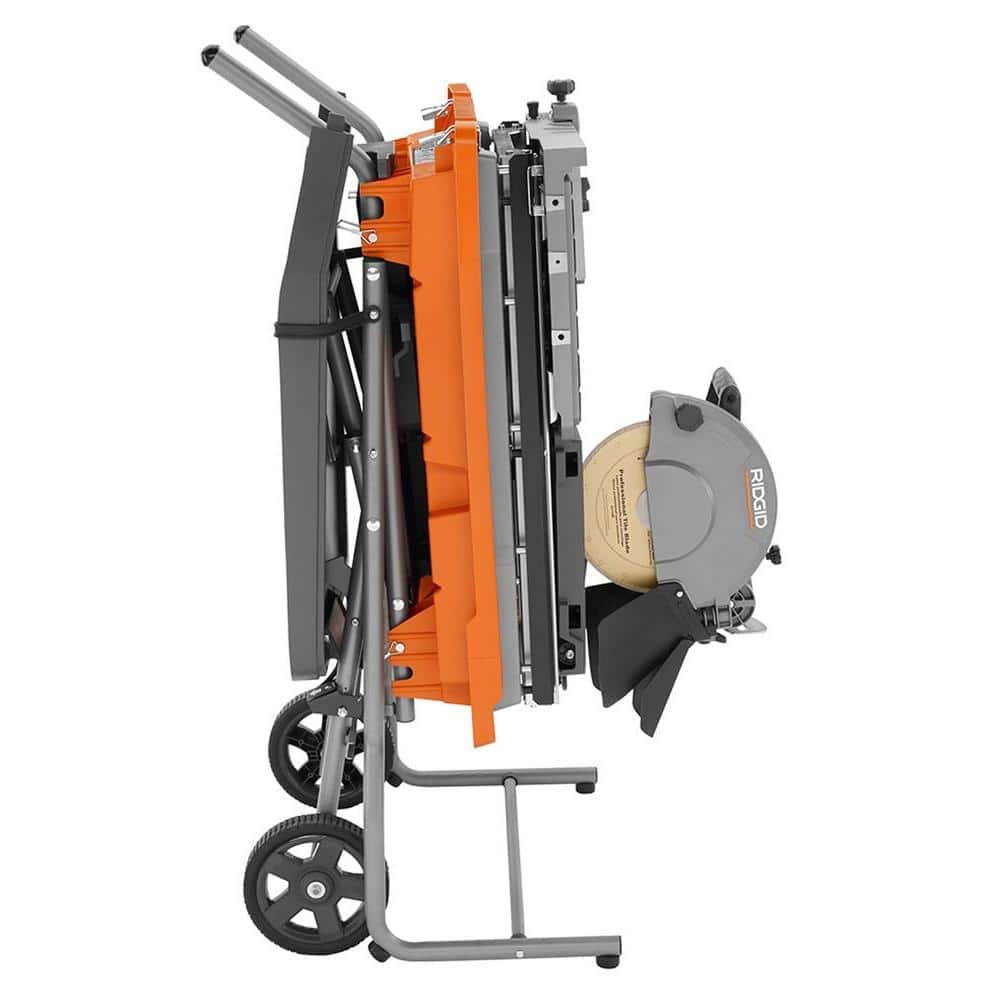 RIDGID 10 in. Wet Tile Saw with Stand (Model R4092) - Image 6