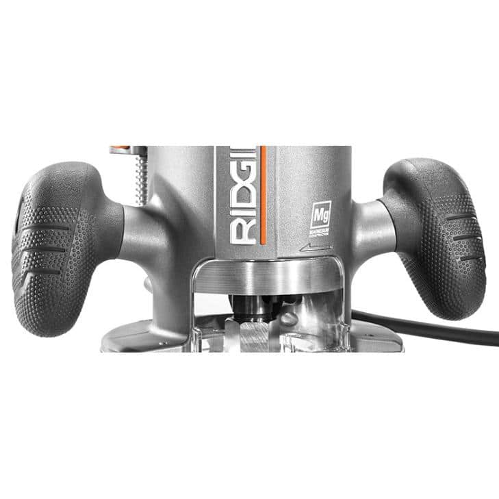 RIDGID 11 Amp 2 HP 1/2 in. Heavy-Duty Fixed and Plunge Base Corded Router - Image 3