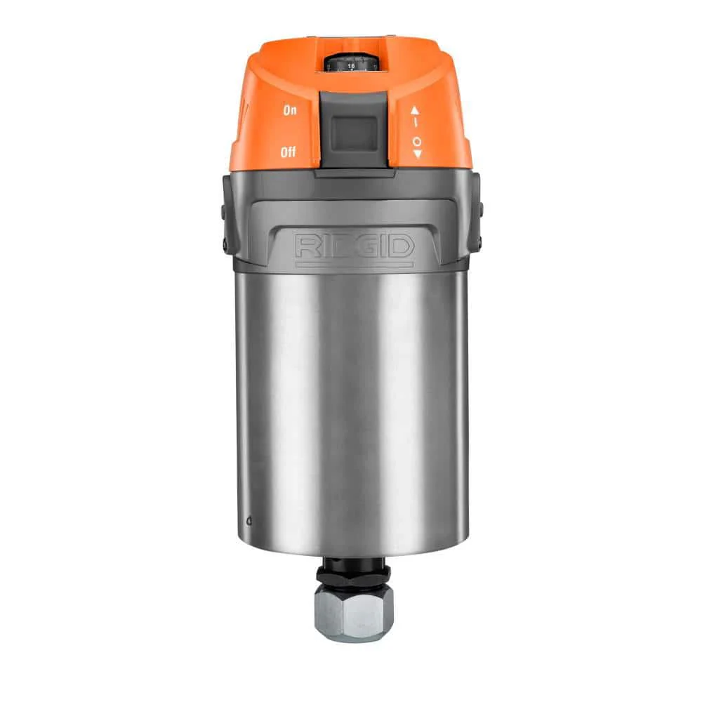 RIDGID 11 Amp 2 HP 1/2 in. Heavy-Duty Fixed and Plunge Base Corded Router - Image 6