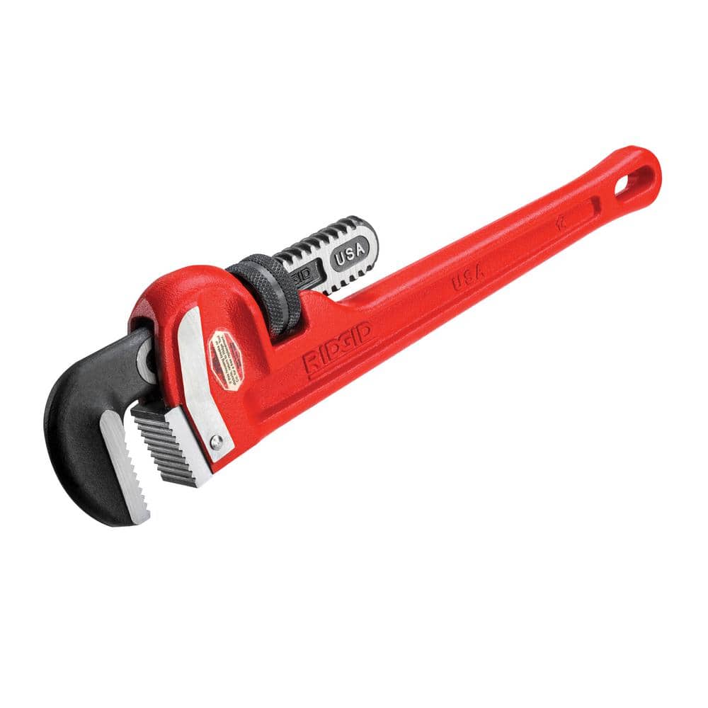 RIDGID 14 in. Heavy-Duty Straight Pipe Wrench