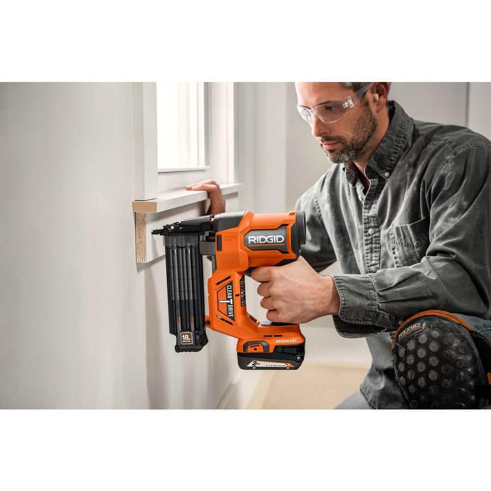 RIDGID 18-Volt Lithium-Ion 2.0 Ah Battery Pack and Charger Kit - Image 5