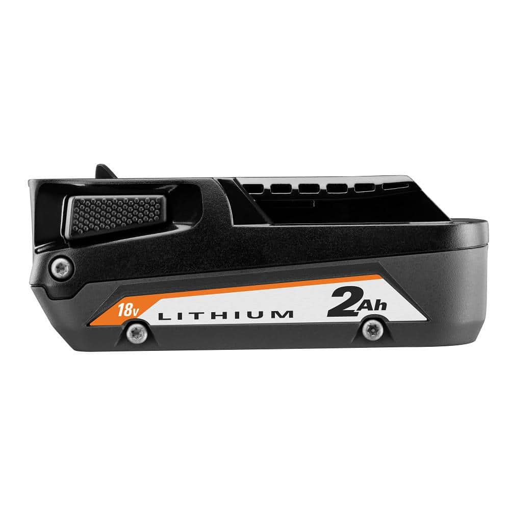 RIDGID 18-Volt Lithium-Ion 2.0 Ah Battery Pack and Charger Kit - Image 8