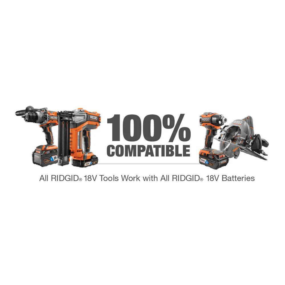 RIDGID 18-Volt OCTANE Bluetooth 3.0 Ah Battery 2-Pack - Image 6