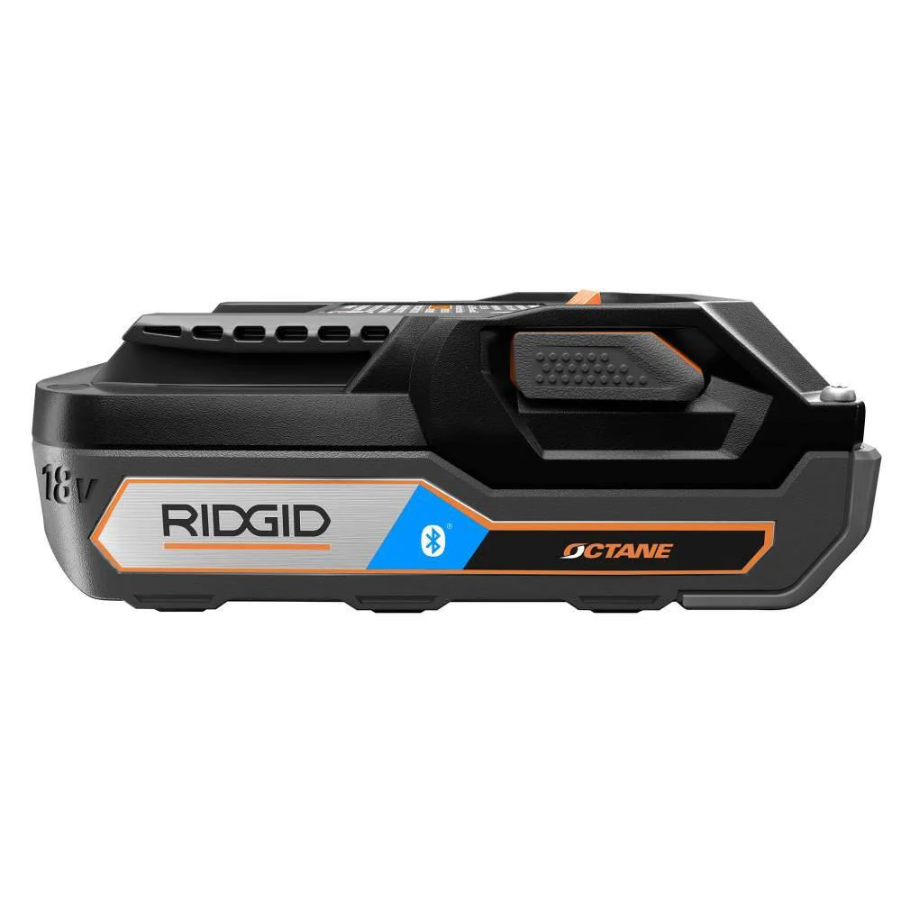 RIDGID 18-Volt OCTANE Bluetooth 3.0 Ah Battery 2-Pack - Image 8