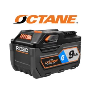 RIDGID 18-Volt OCTANE Bluetooth 9.0 Ah Battery with 18-Volt USB Portable Power Source with Activate Button - Image 2