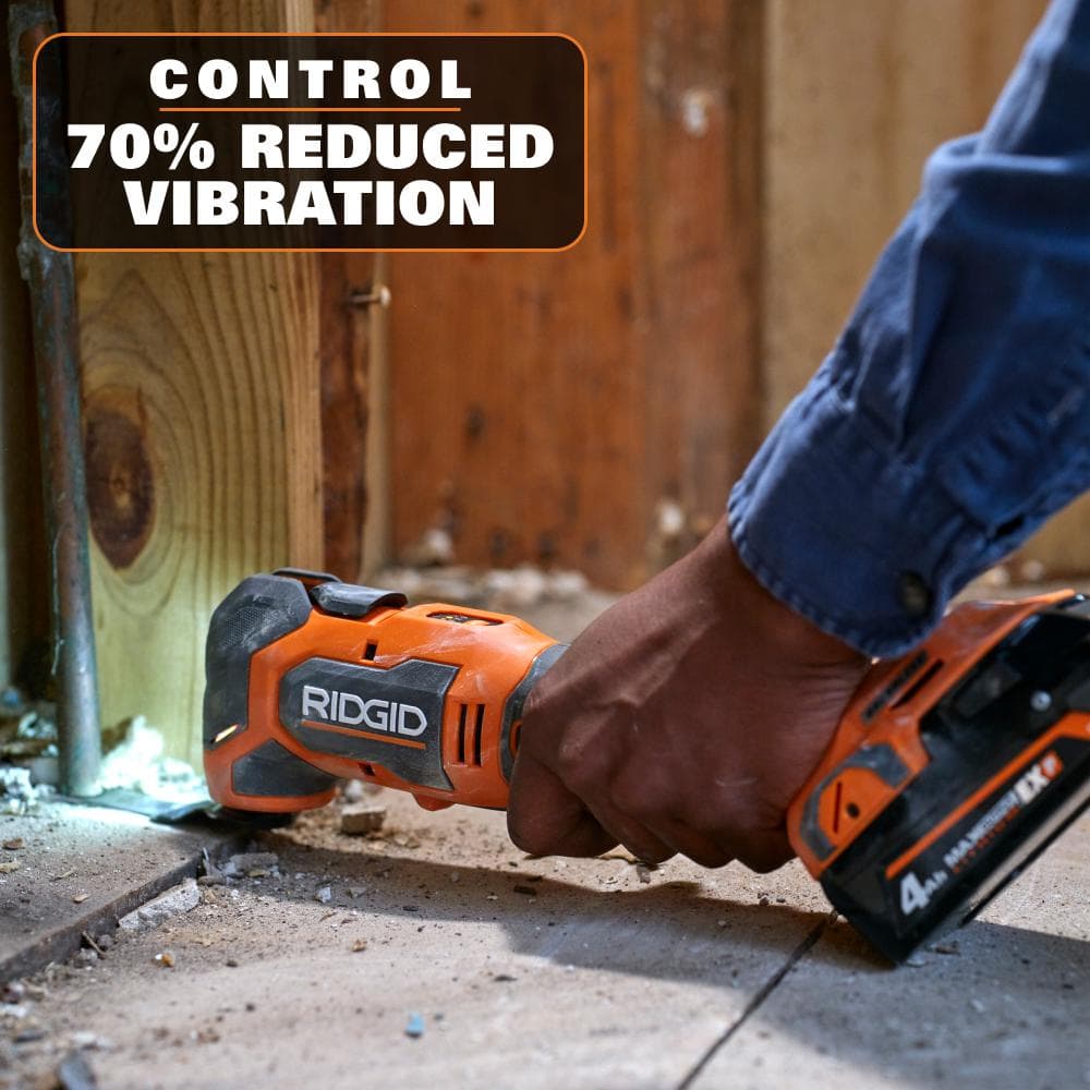 RIDGID 18V Brushless Cordless Multi-Tool (Tool Only) - Image 5