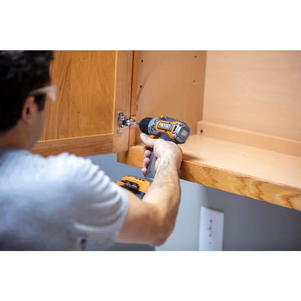 RIDGID 18V Brushless SubCompact Drill/Driver and Impact Driver Combo Kit with (2) 2.0Ah Batteries, Charger and Bag - Image 6