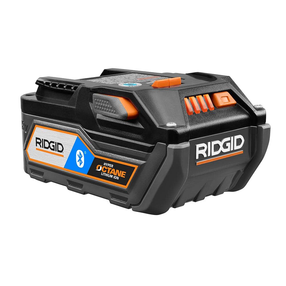 RIDGID 18V OCTANE Bluetooth 6.0 Ah Lithium-Ion Battery (AC8400806) - Image 4