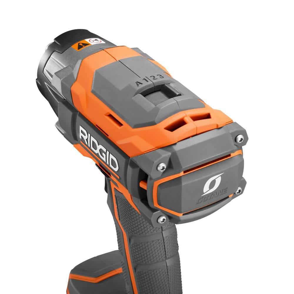 RIDGID 18V OCTANE Brushless Cordless 1/2 in. Impact Wrench (Tool Only) with Belt Clip - Image 5