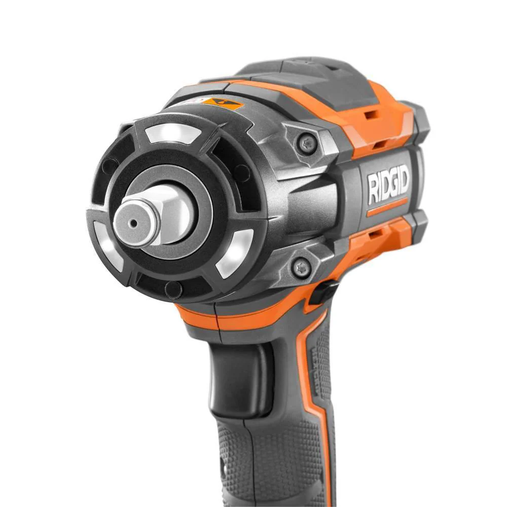 RIDGID 18V OCTANE Brushless Cordless 1/2 in. Impact Wrench (Tool Only) with Belt Clip - Image 6
