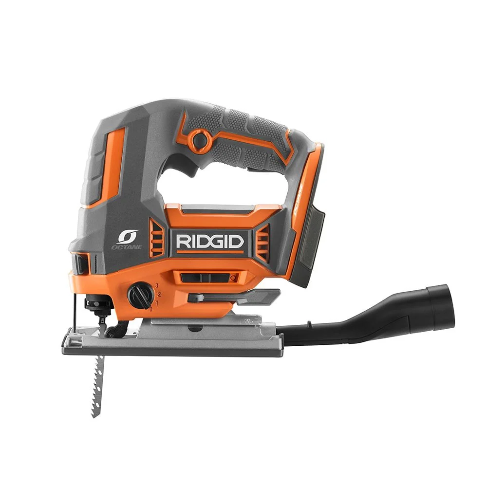 RIDGID 18V OCTANE Brushless Jig Saw Kit with 4.0 Ah Battery and 18V Charger - Image 7