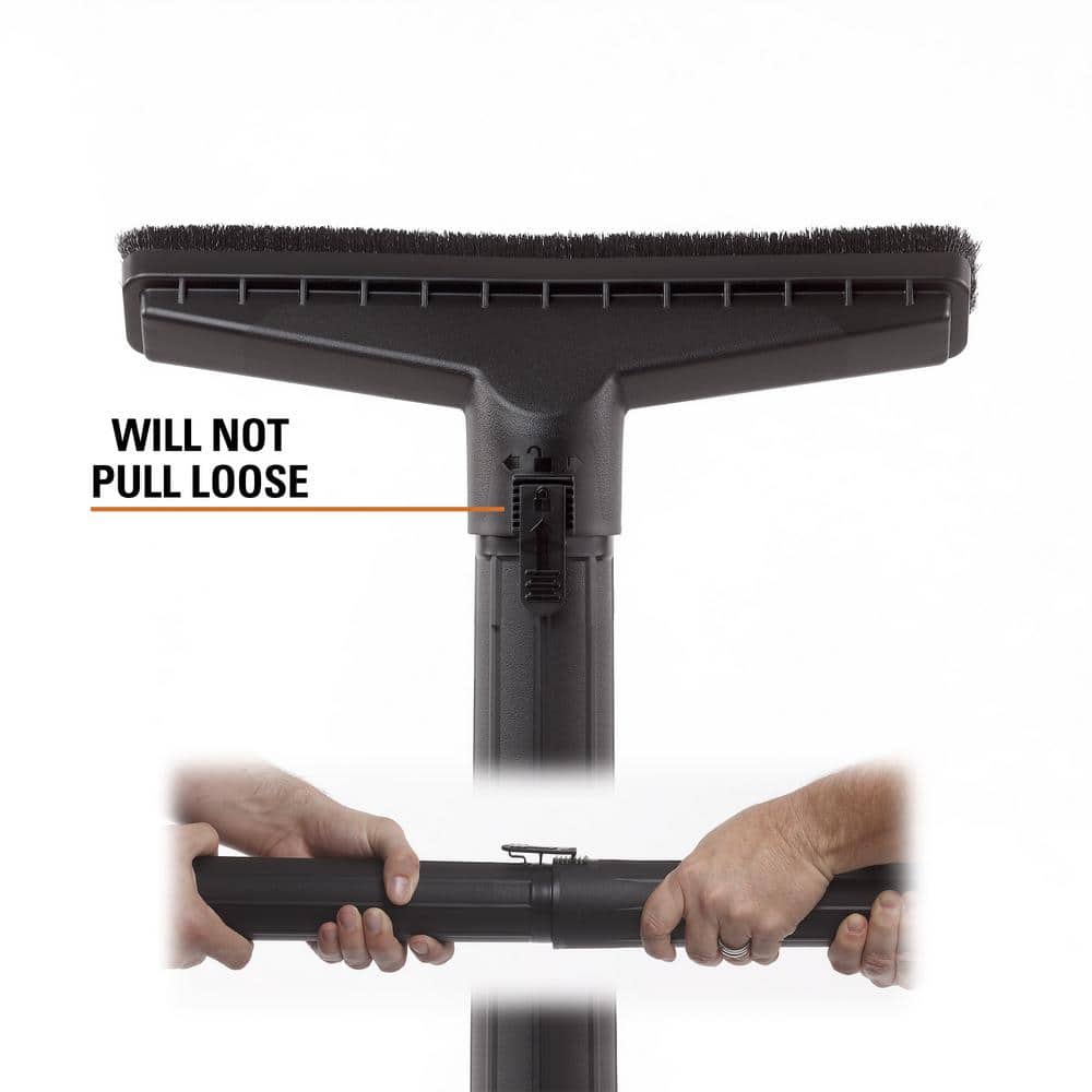 RIDGID 2-1/2 in. Locking Accessory Floor Brush for Wet/Dry Vacs, 14 in. Wide - Image 7