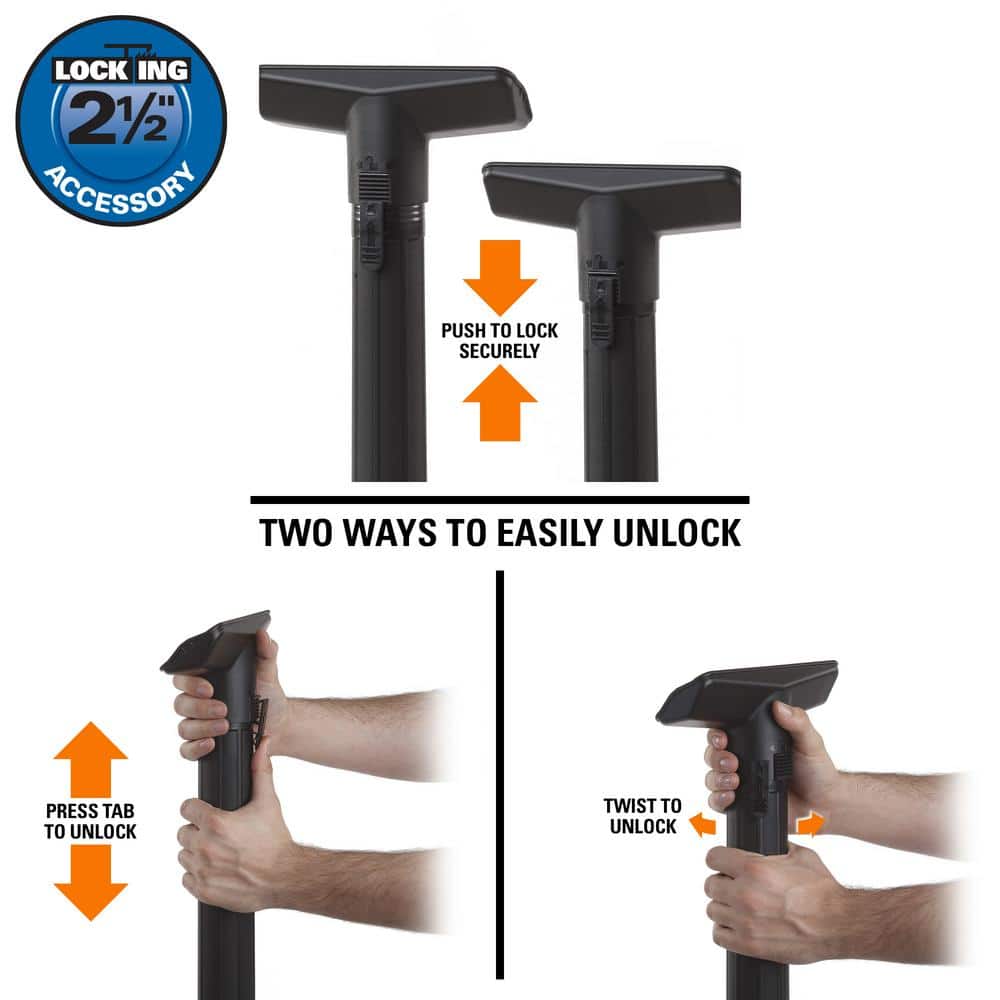 RIDGID 2-1/2 in. Locking Utility Nozzle Accessory for Wet/Dry Shop Vacs - Image 4