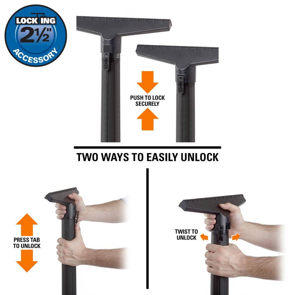 RIDGID 2-1/2 in. Locking Wet Nozzle Accessory for Wet/Dry Shop Vacs, LA2510 - Image 4
