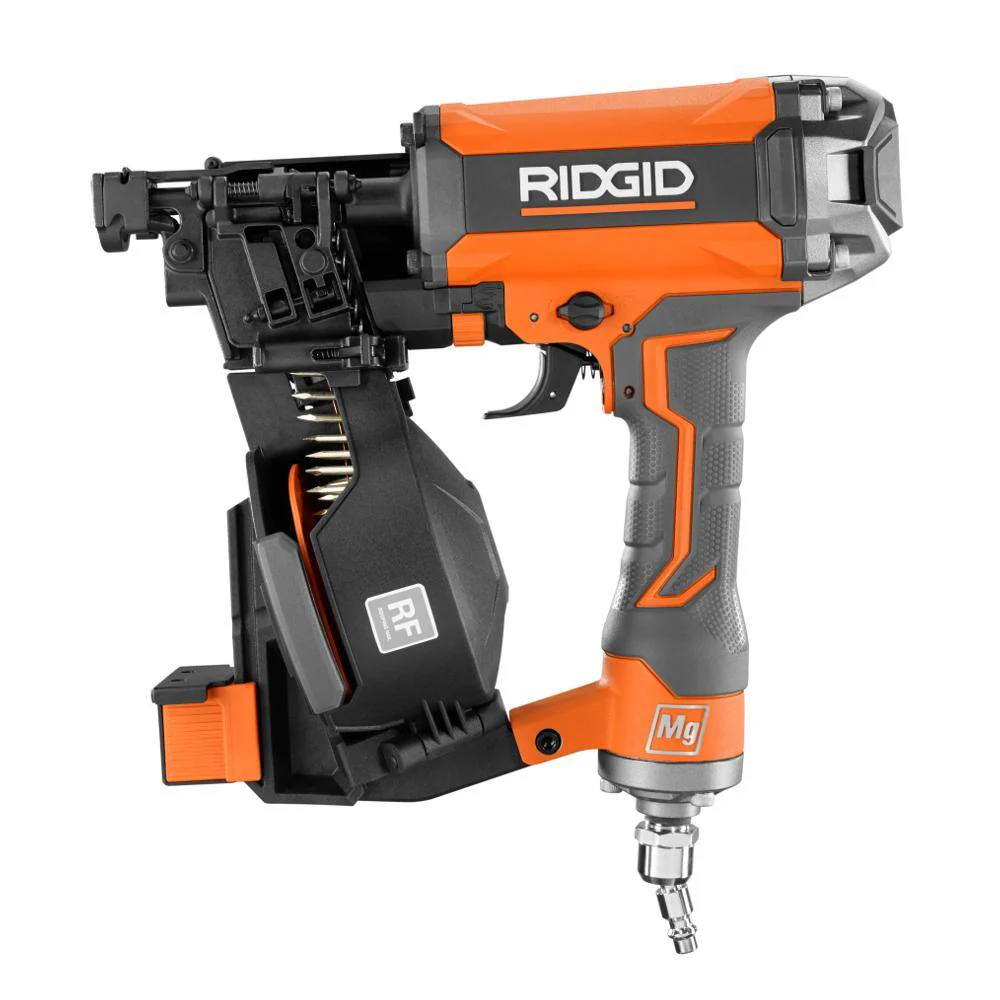 RIDGID 21° 3-1/2 in. Round-Head Framing Nailer and 15° 1-3/4 in. Coil Roofing Nailer Combo - Image 6