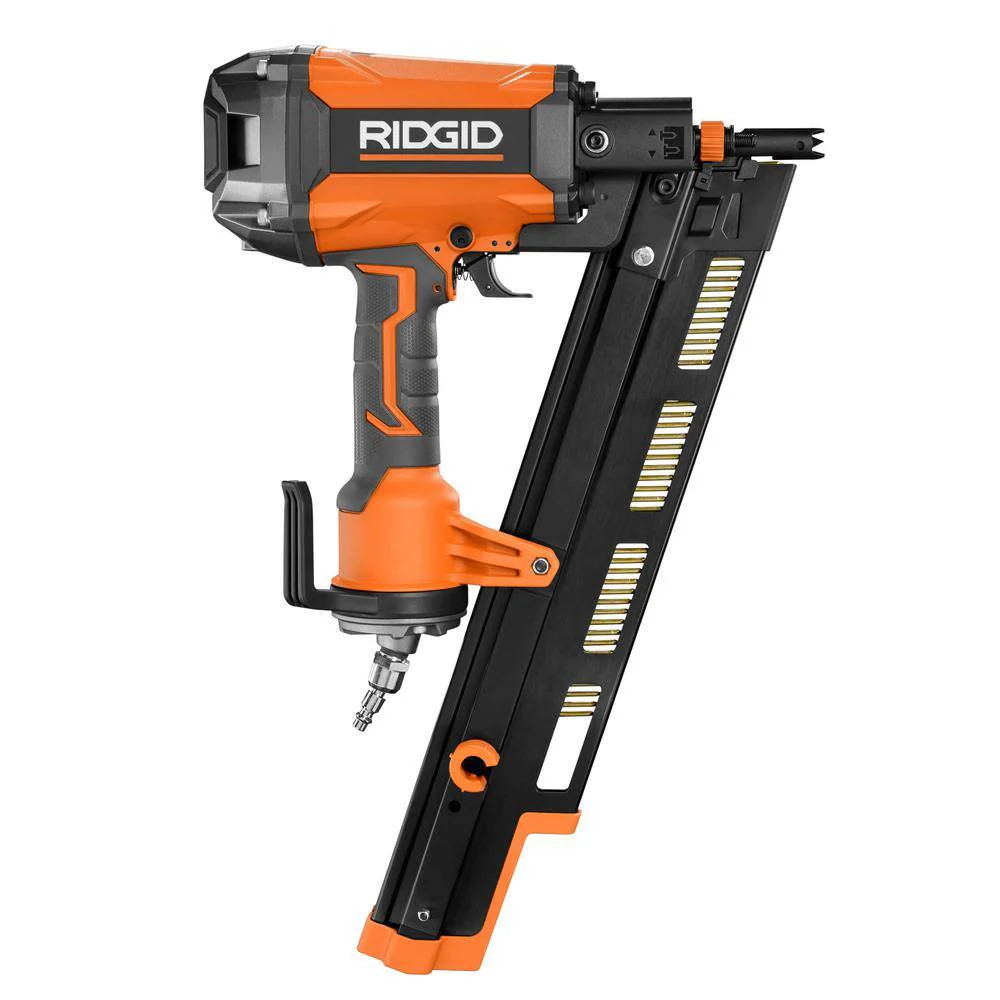 RIDGID 21° 3-1/2 in. Round-Head Framing Nailer and 15° 1-3/4 in. Coil Roofing Nailer Combo - Image 8