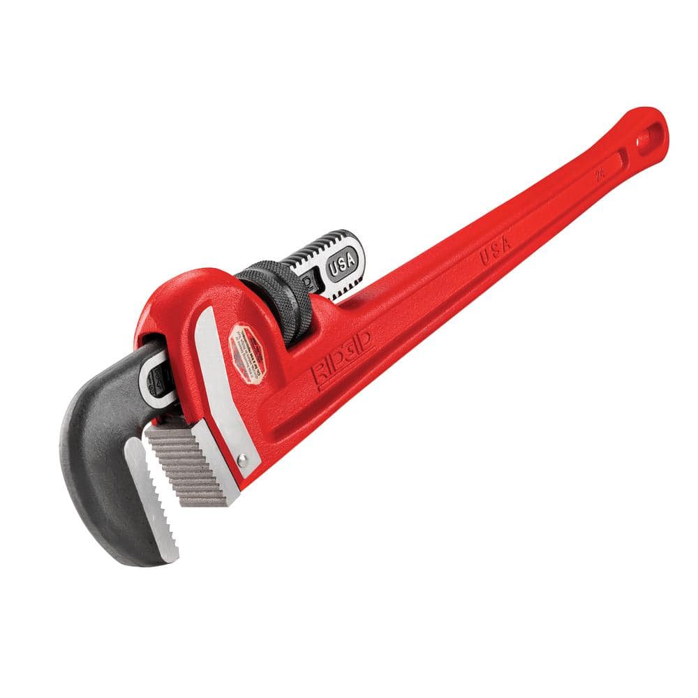 RIDGID 24 in. Heavy-Duty Straight Pipe Wrench