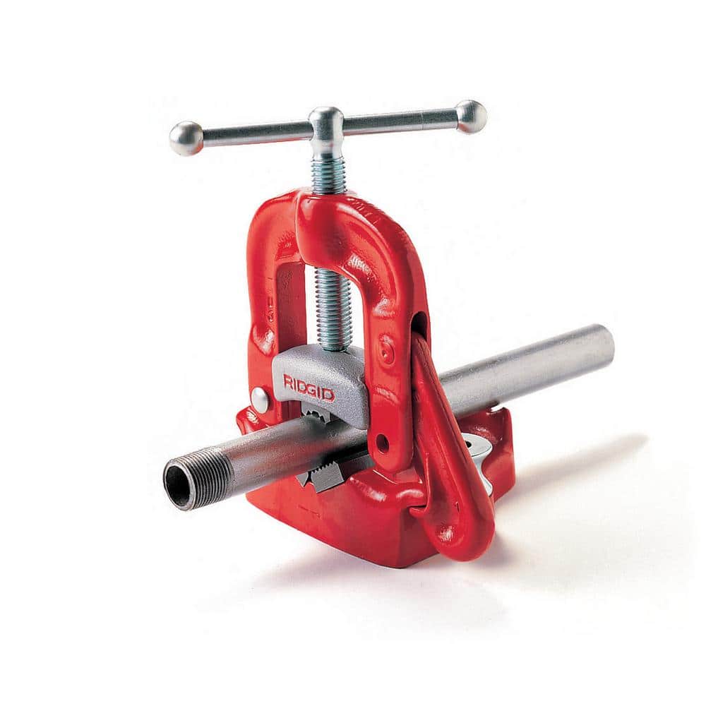RIDGID 25A Bench Yoke Vise, 1/8 in. to 4 in. Pipe Capacity