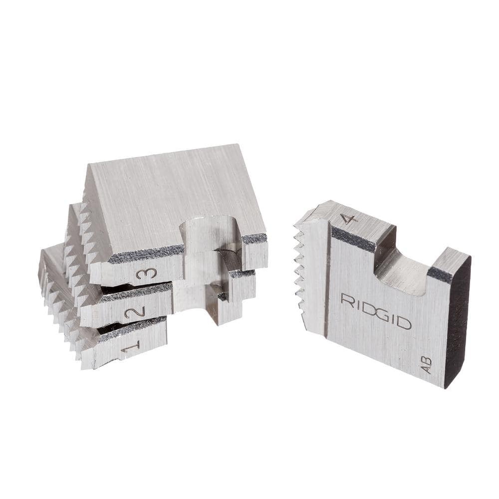 RIDGID 3/4 in. Replacement 12-R NPT Alloy Right-Hand Pipe Dies (Set of 4)