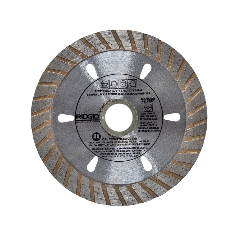 RIDGID 4 in. Turbo Diamond Blade (HD-TB40CP) - Image 2