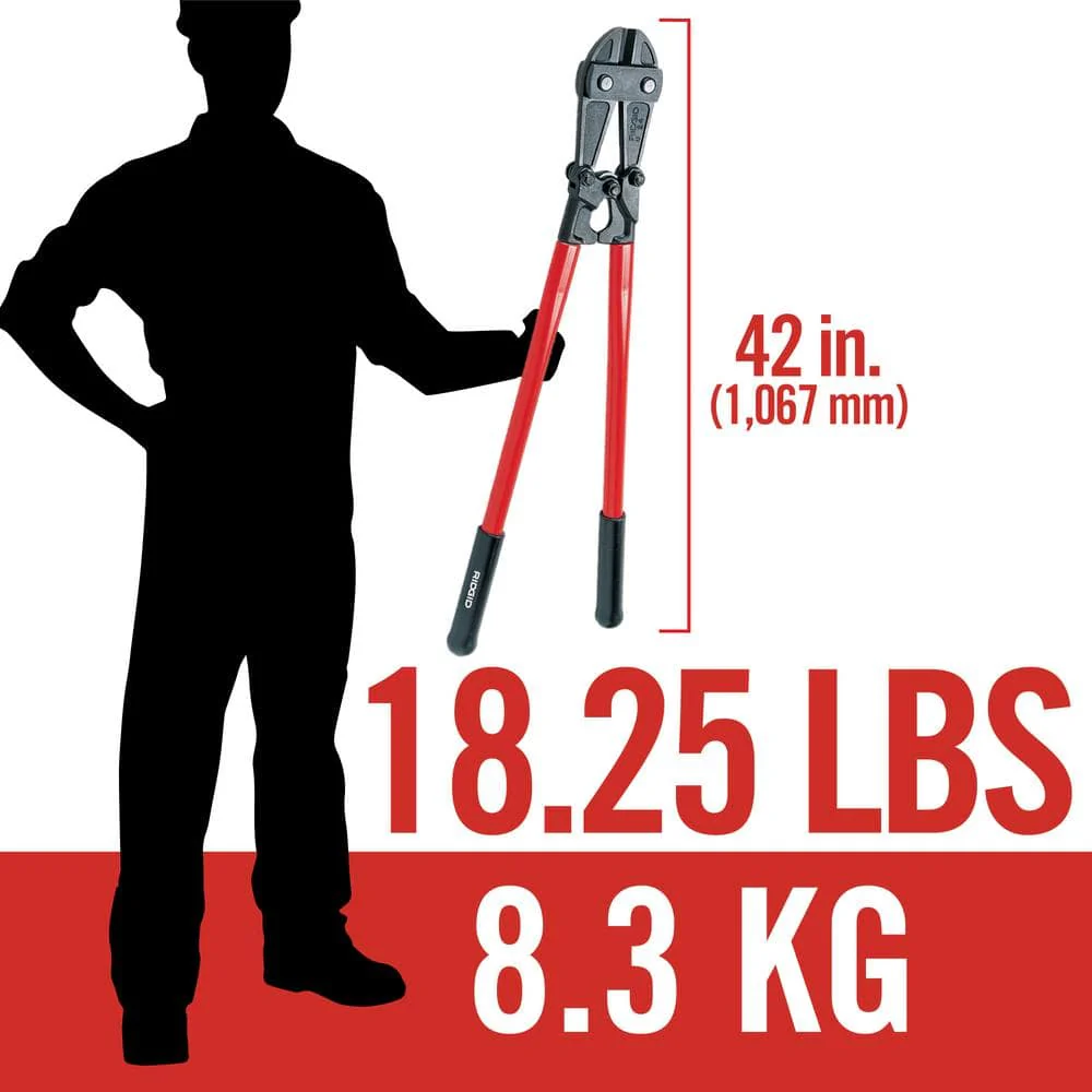 RIDGID 42 in. Model S42 Heavy-Duty Bolt Cutter - Image 6