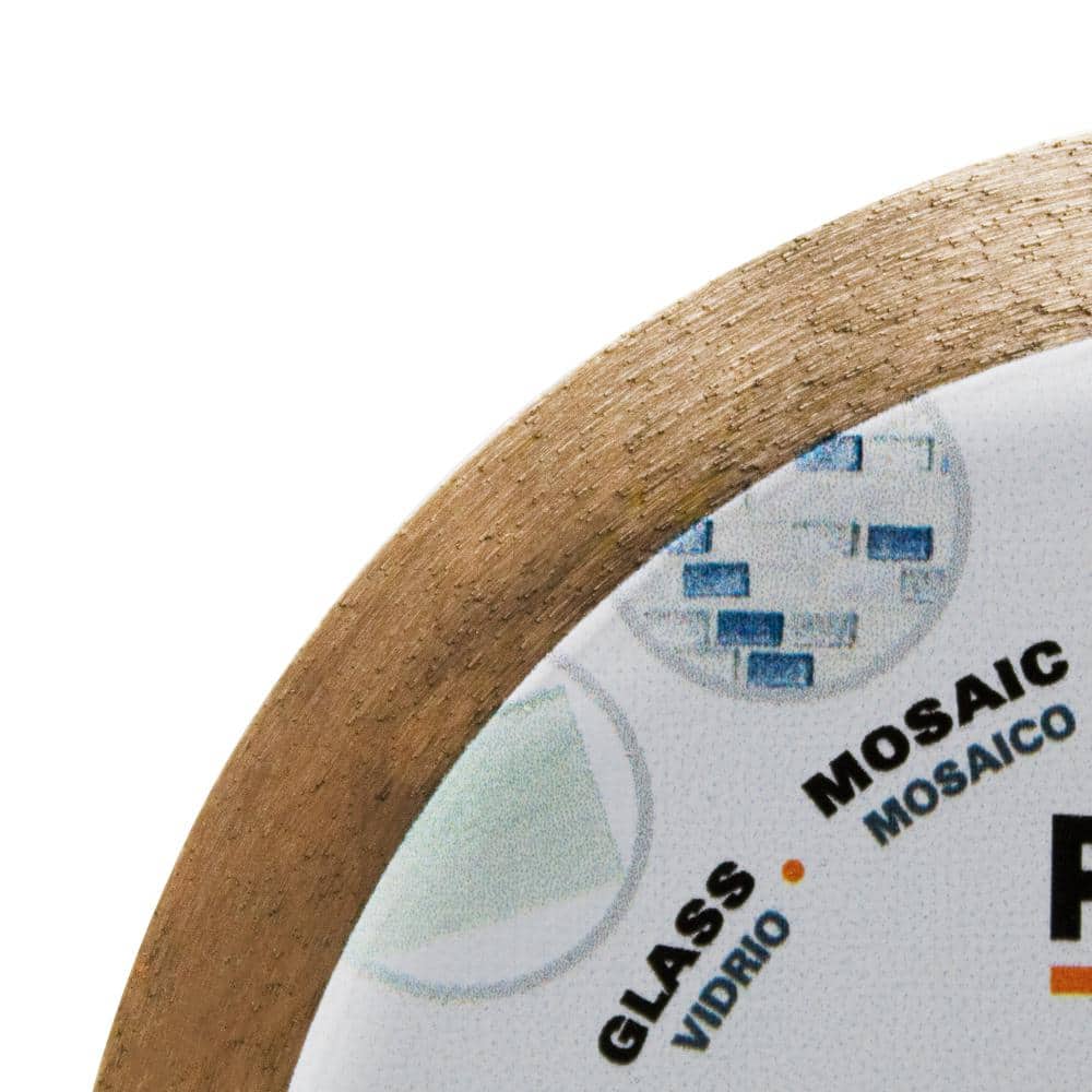RIDGID 7 in. Glass Mosaic Tile Diamond Blade, 5/8 in. Arbor - Image 2