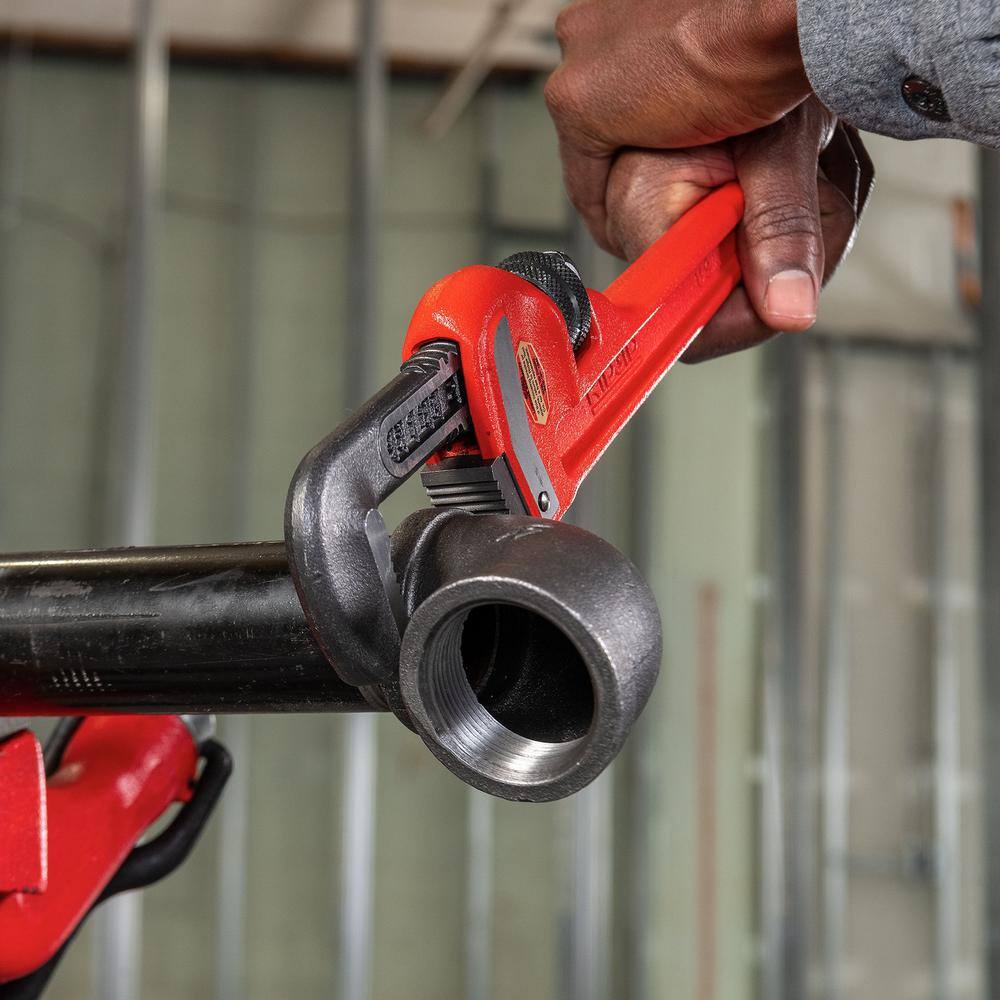 RIDGID Heavy-Duty Straight Pipe Wrench 3-Piece Bundle (10 in., 18 in., 24 in.) - Image 4