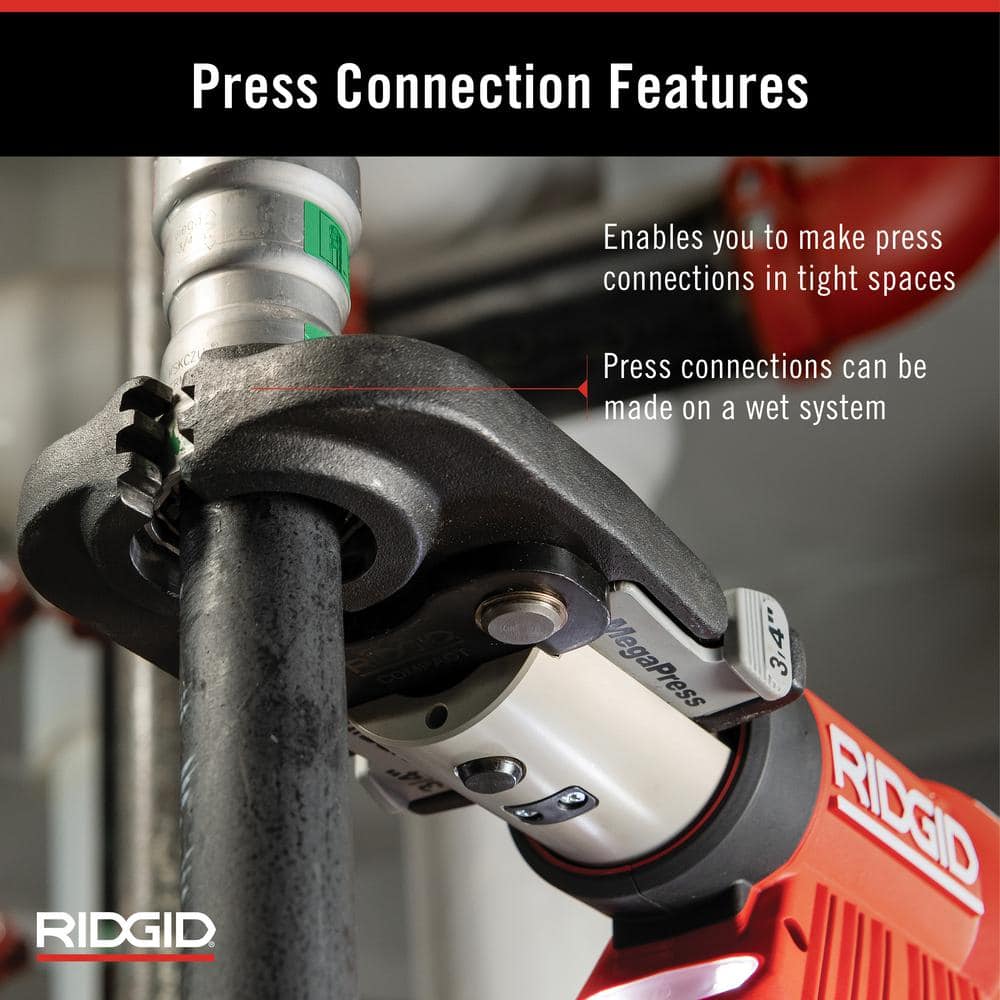 RIDGID MegaPress Compact 3/4 in. Press Jaw - Image 6