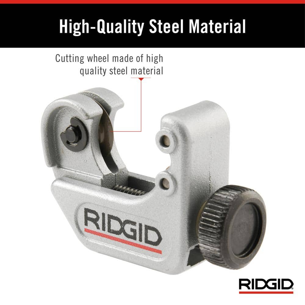 RIDGID Model 104 Close Quarters Tubing Cutter, 3/16 in. to 15/16 in. Capacity - Image 6
