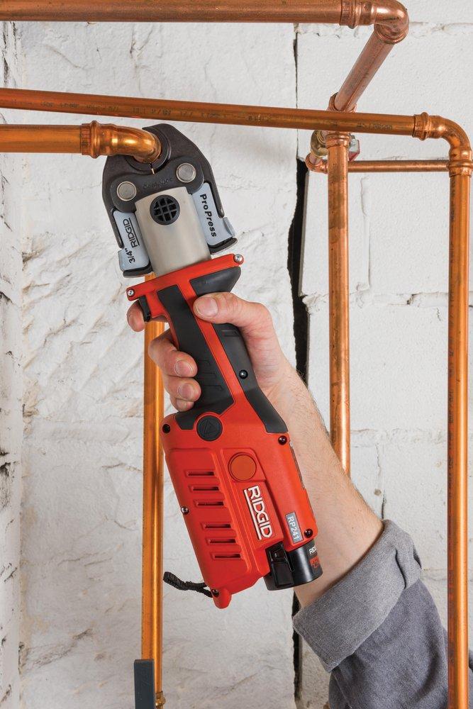 RIDGID RP 241 Compact Press Kit with 1/2 in. to 1-1/4 in. ProPress Jaws - Image 3