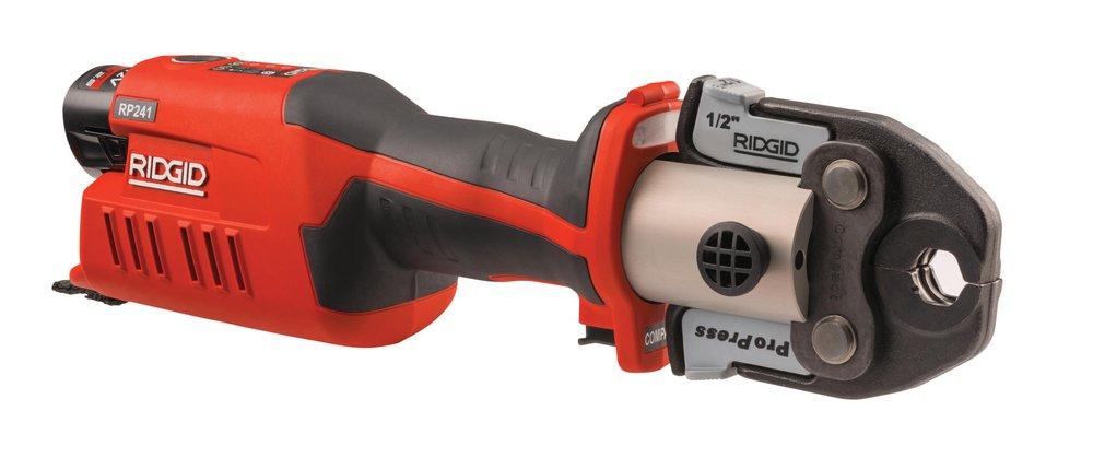 RIDGID RP 241 Compact Press Kit with 1/2 in. to 1-1/4 in. ProPress Jaws - Image 4