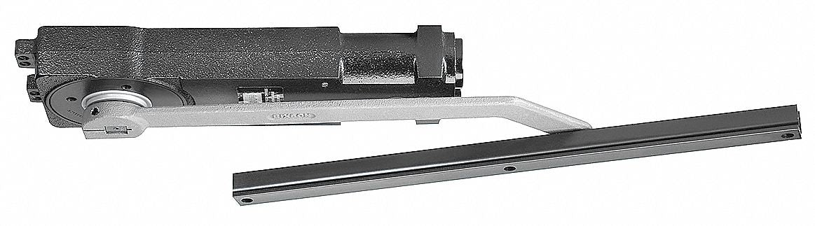 RIXSON Concealed Chrome Door Closer - Grade 2, Medium Duty