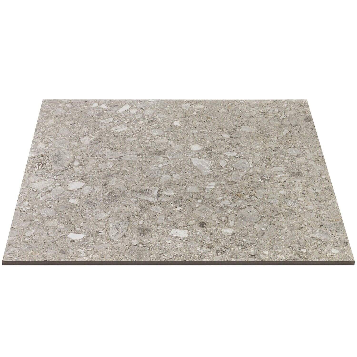 Rizo Tortora Gray 24x24 Terrazzo Look Semi-Polished Porcelain Tile - Image 7