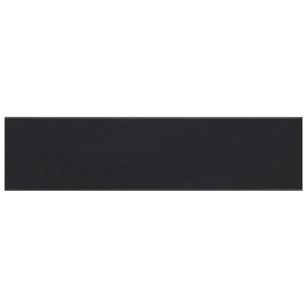 Roller Black Matte Porcelain Subway Tile - 3x11 Inch - Image 7