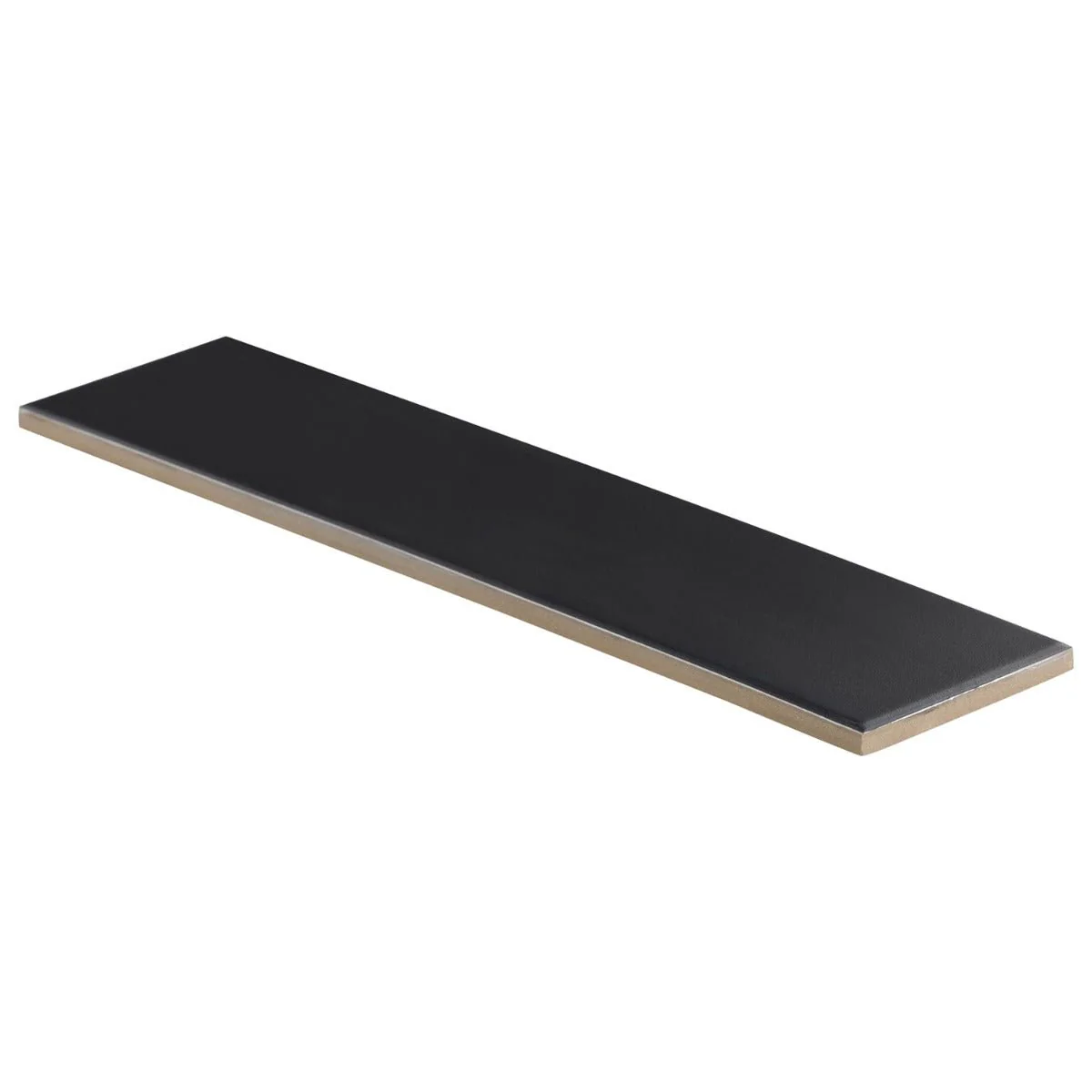 Roller Black Matte Porcelain Subway Tile - 3x11 Inch - Image 8