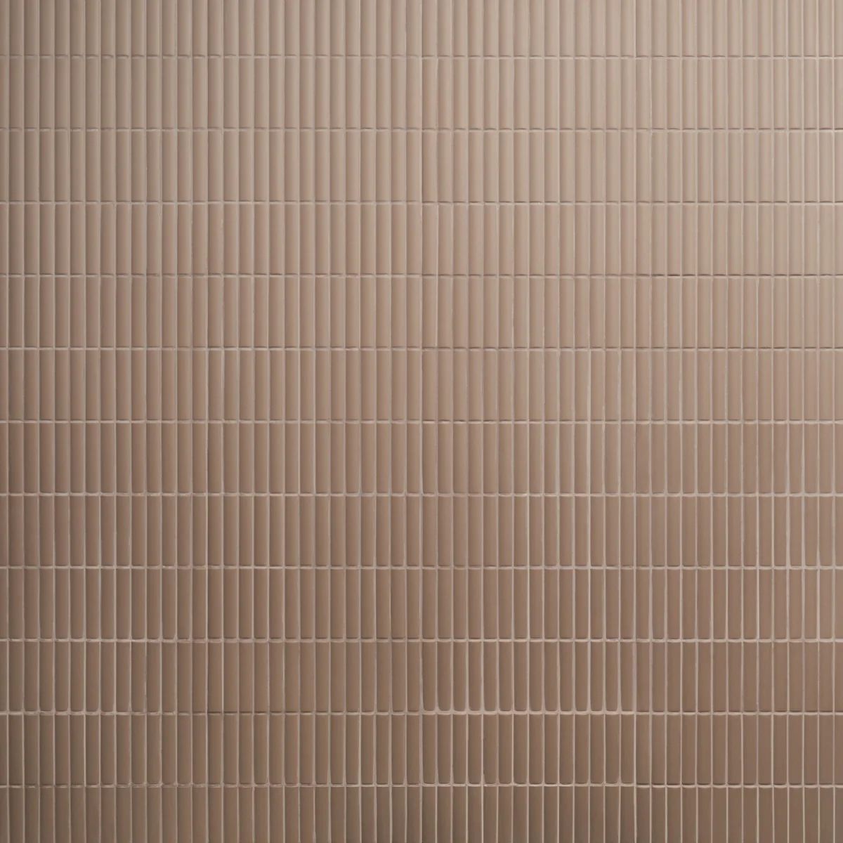 Roller Ribbed Taupe 4x12 3D Matte Ceramic Tile - Lux Tile - Image 3