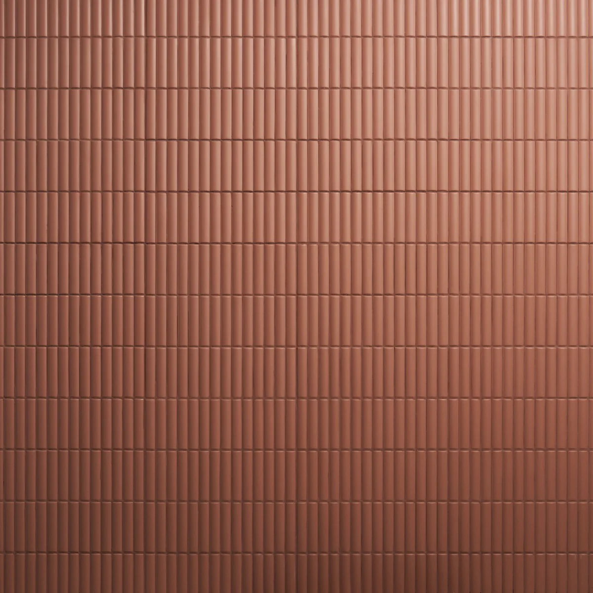 Roller Ribbed Terracotta 4x12 3D Matte Fluted Ceramic Tile - Image 3