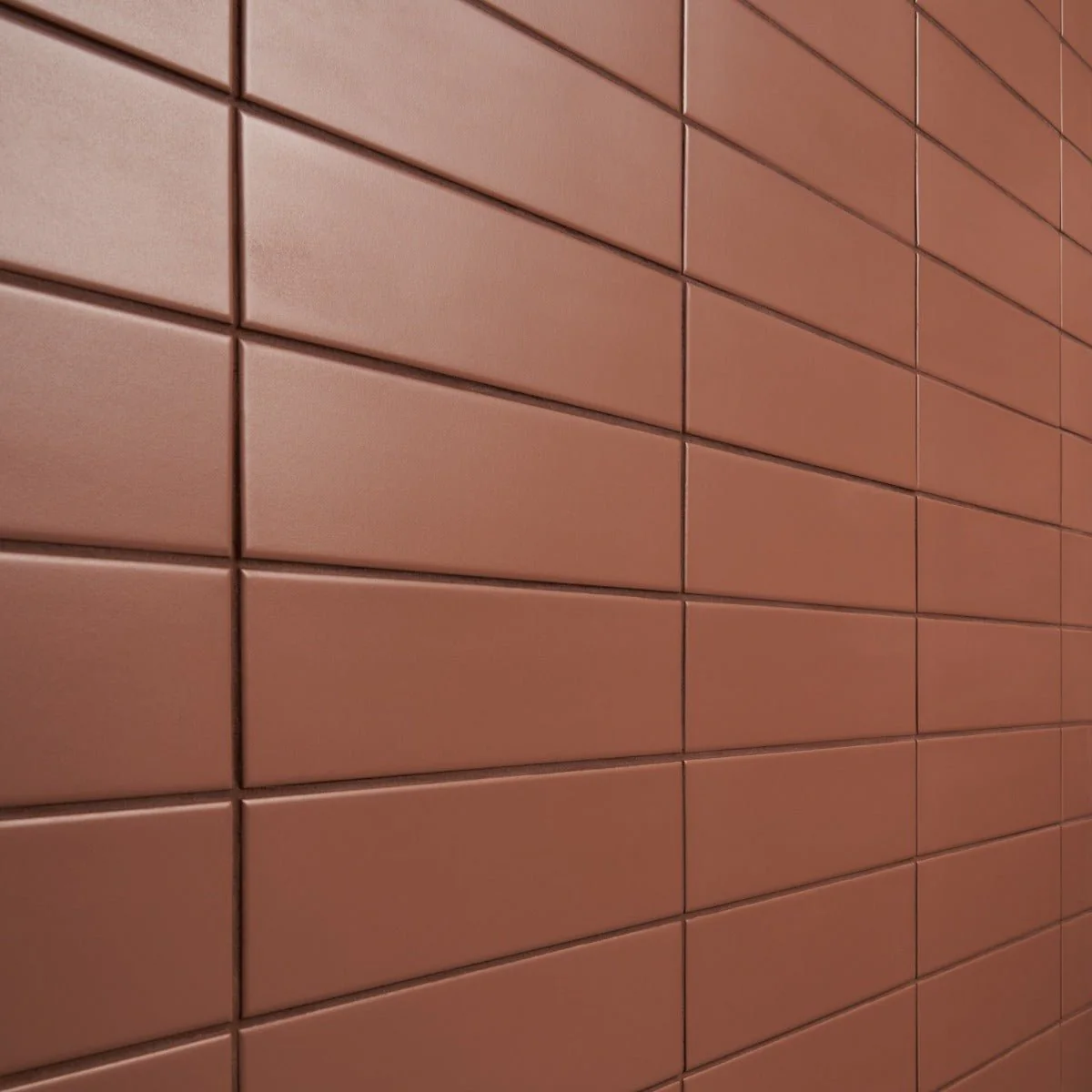 Roller Terracotta Matte Porcelain Subway Tile - 3x11 - Image 4