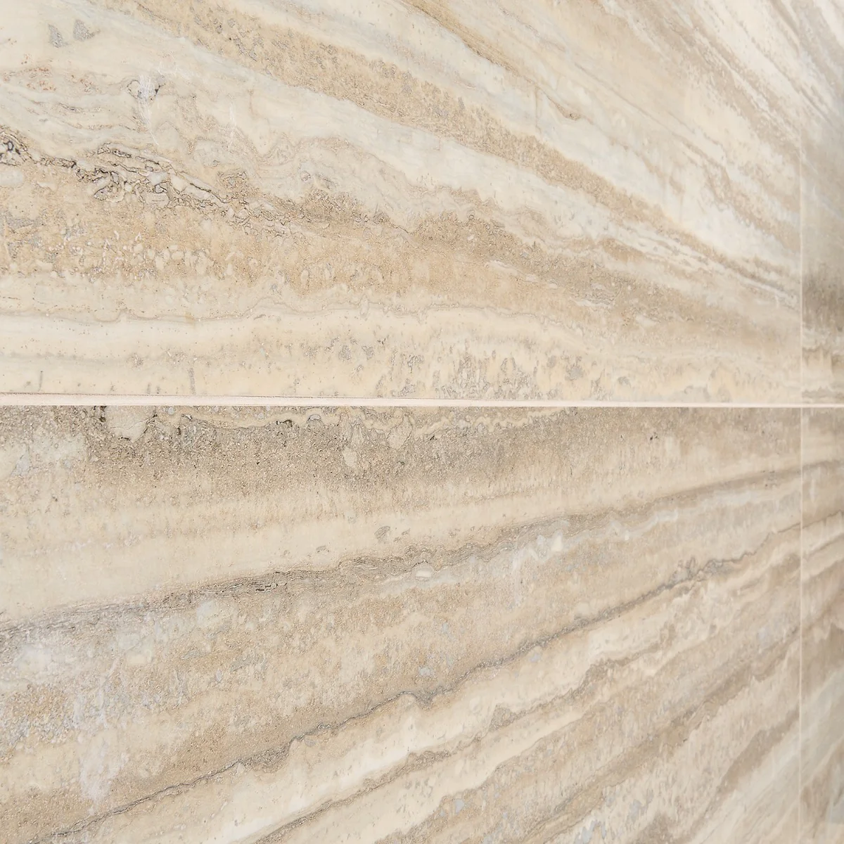Romani Travertine Hazelnut Beige 24x48 Satin Porcelain Tile - Lux Tile - Image 6
