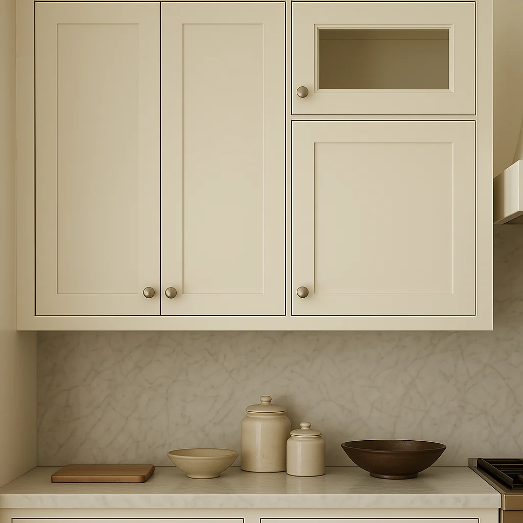 RoomyLife Antique White Wall Kitchen Cabinet - 18x12x12 Inches - Image 4