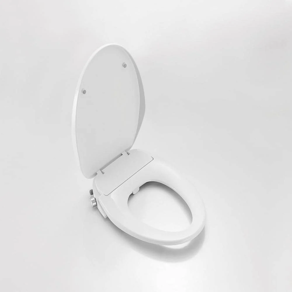 ROSWELL Taranto Quick-Release Elongated Toilet Seat with Bidet in White - Image 4